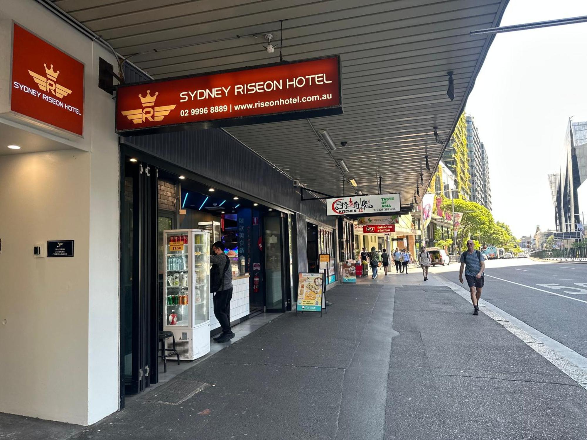 Sydney Riseon Hotel Kültér fotó